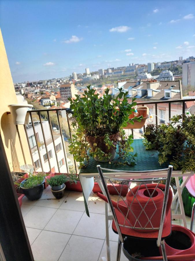 Balcon Surplombant Le Sud De Paris Apartman Arcueil Kültér fotó